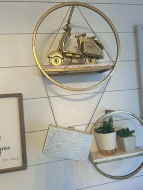 Rachel Zoe hard shell mother of pearl crossbody purse